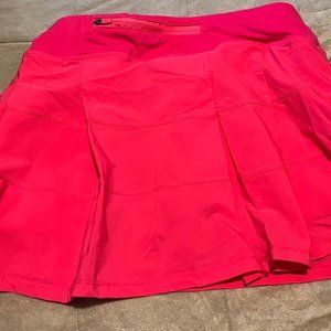 Halara pink tennis skirt